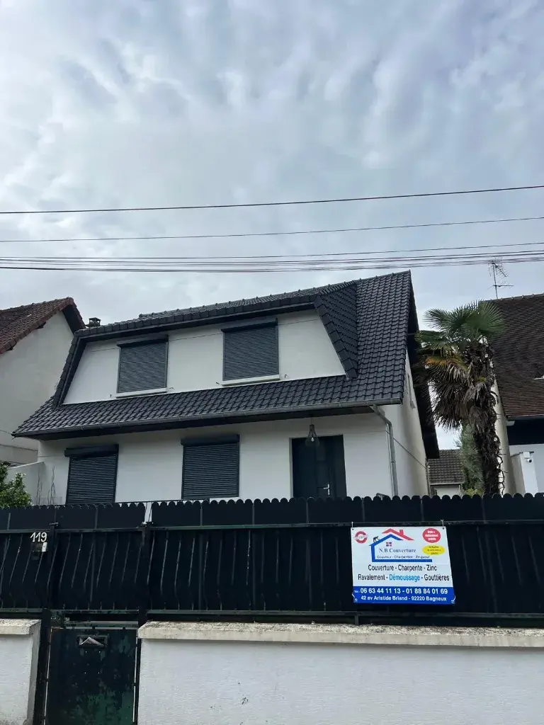 Rénovation toiture et ravalement - après