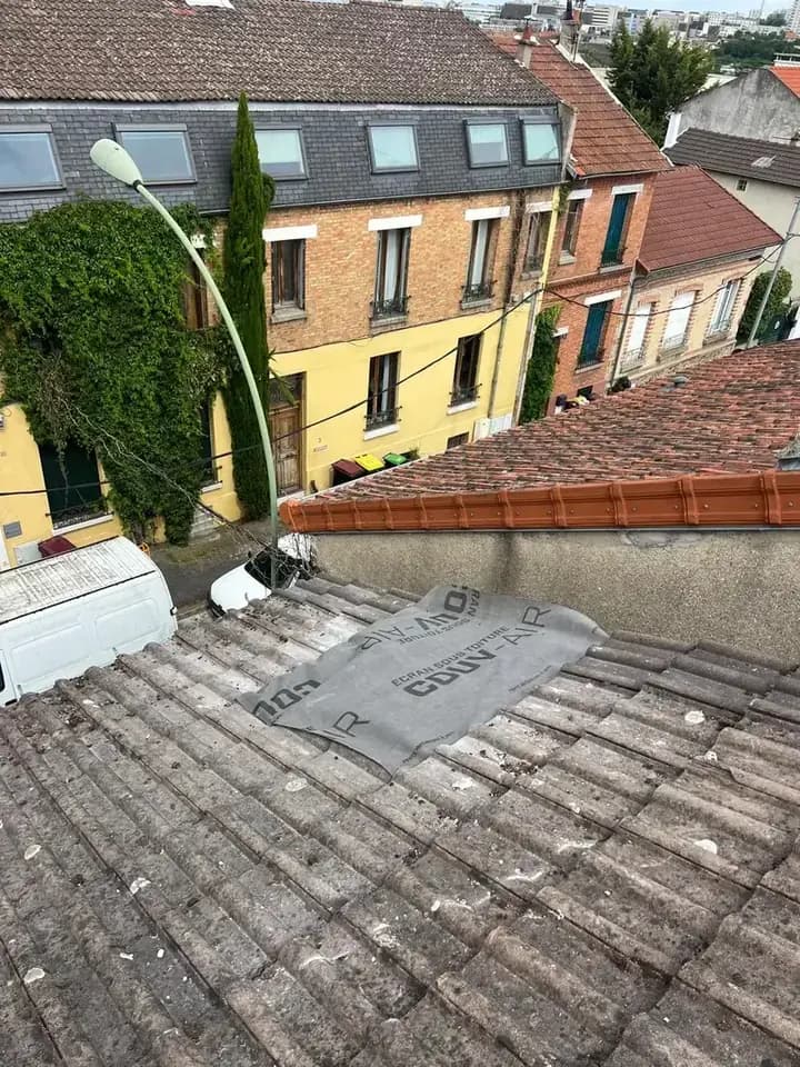 Travaux de charpente - après